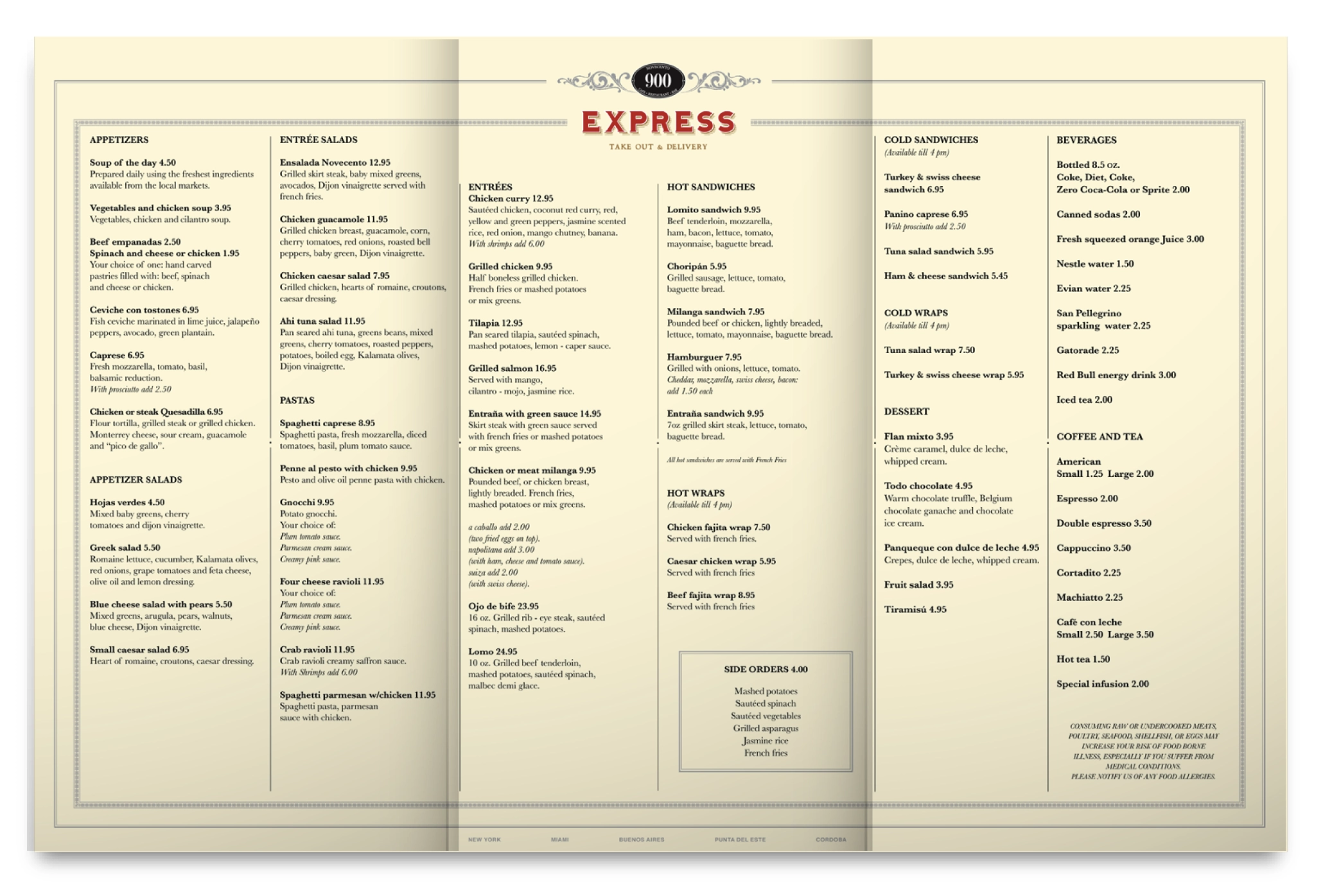 Novecento Restaurants · Strategy ReBrand · 08