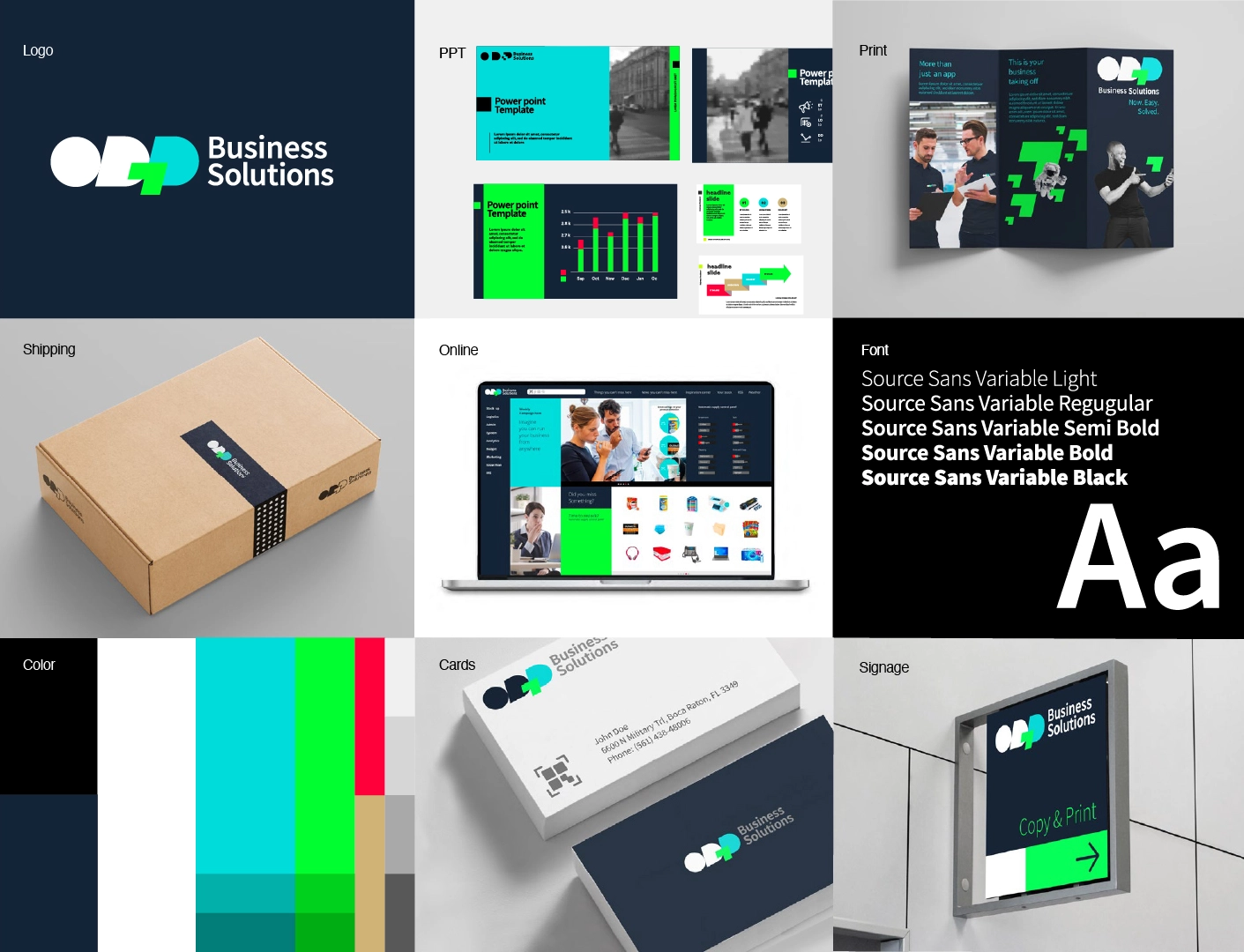 ODP Business Solutions · ReBrand · 03