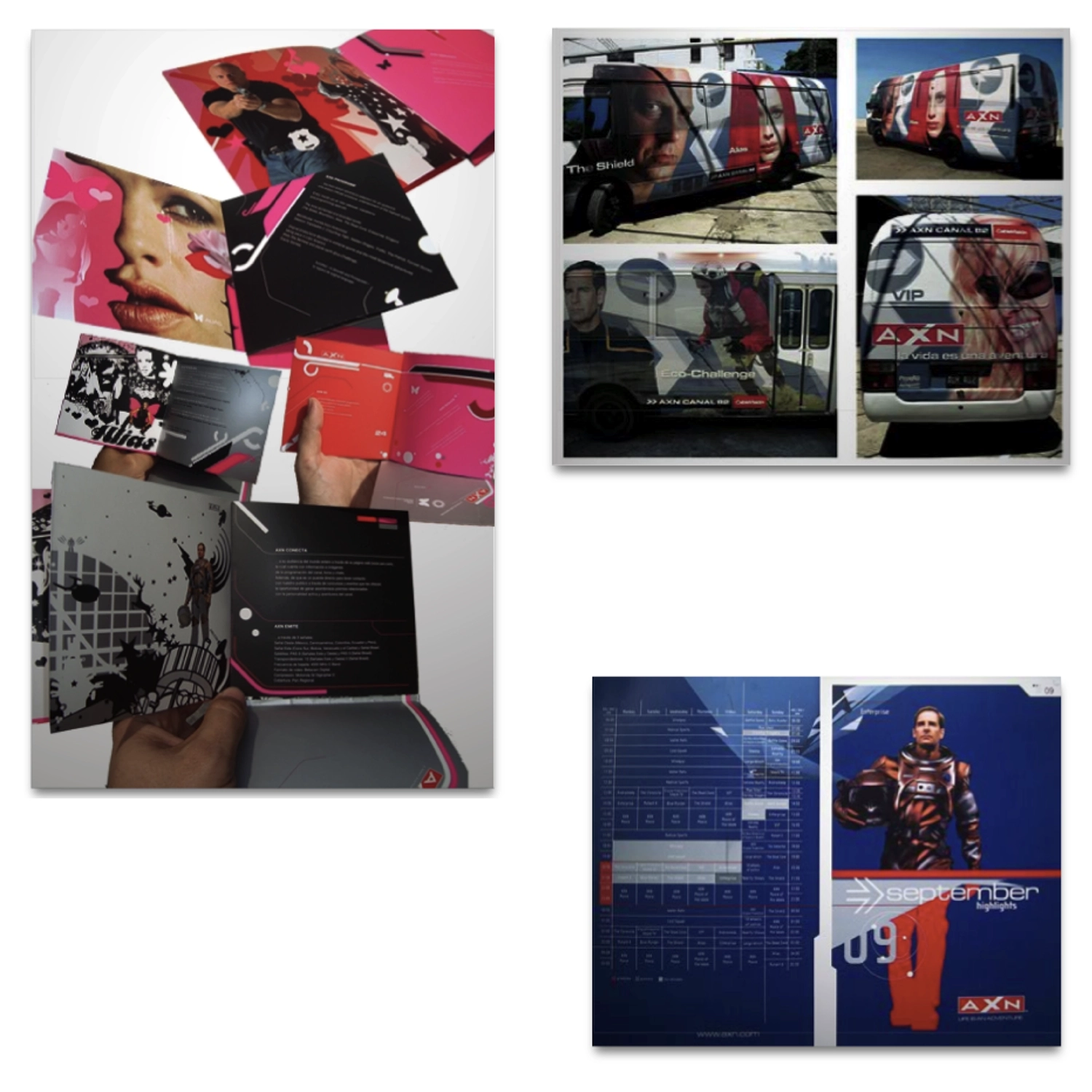 Sony Pictures / AXN · TV Network Branding · 04