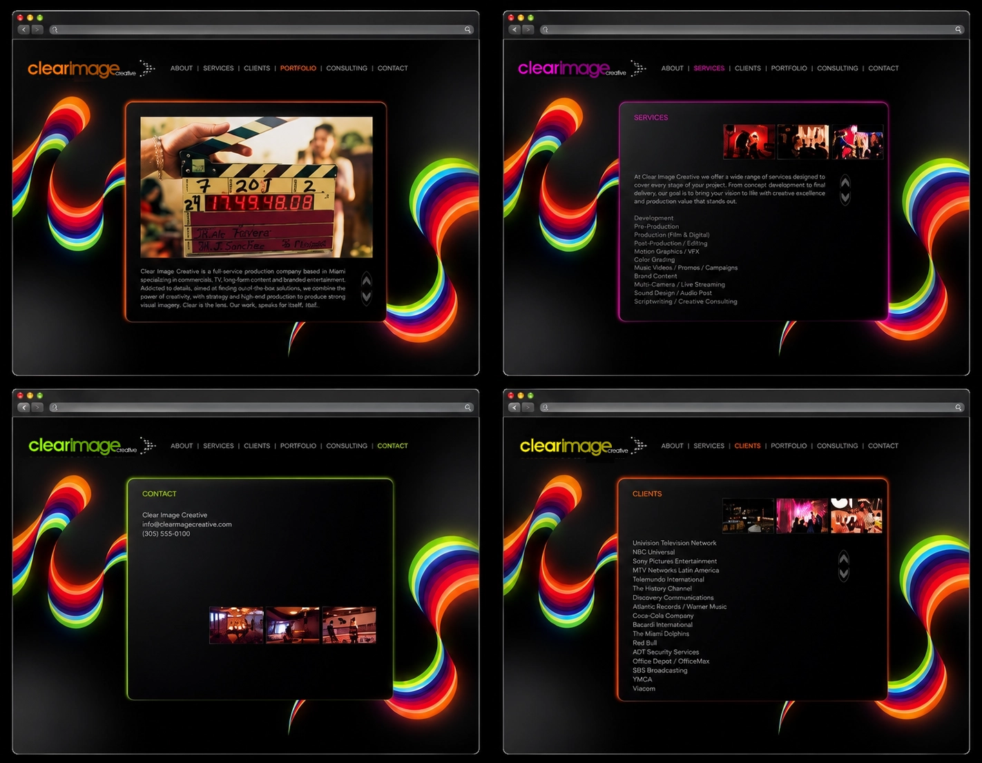 ClearImage Media · Branding & Website · 04