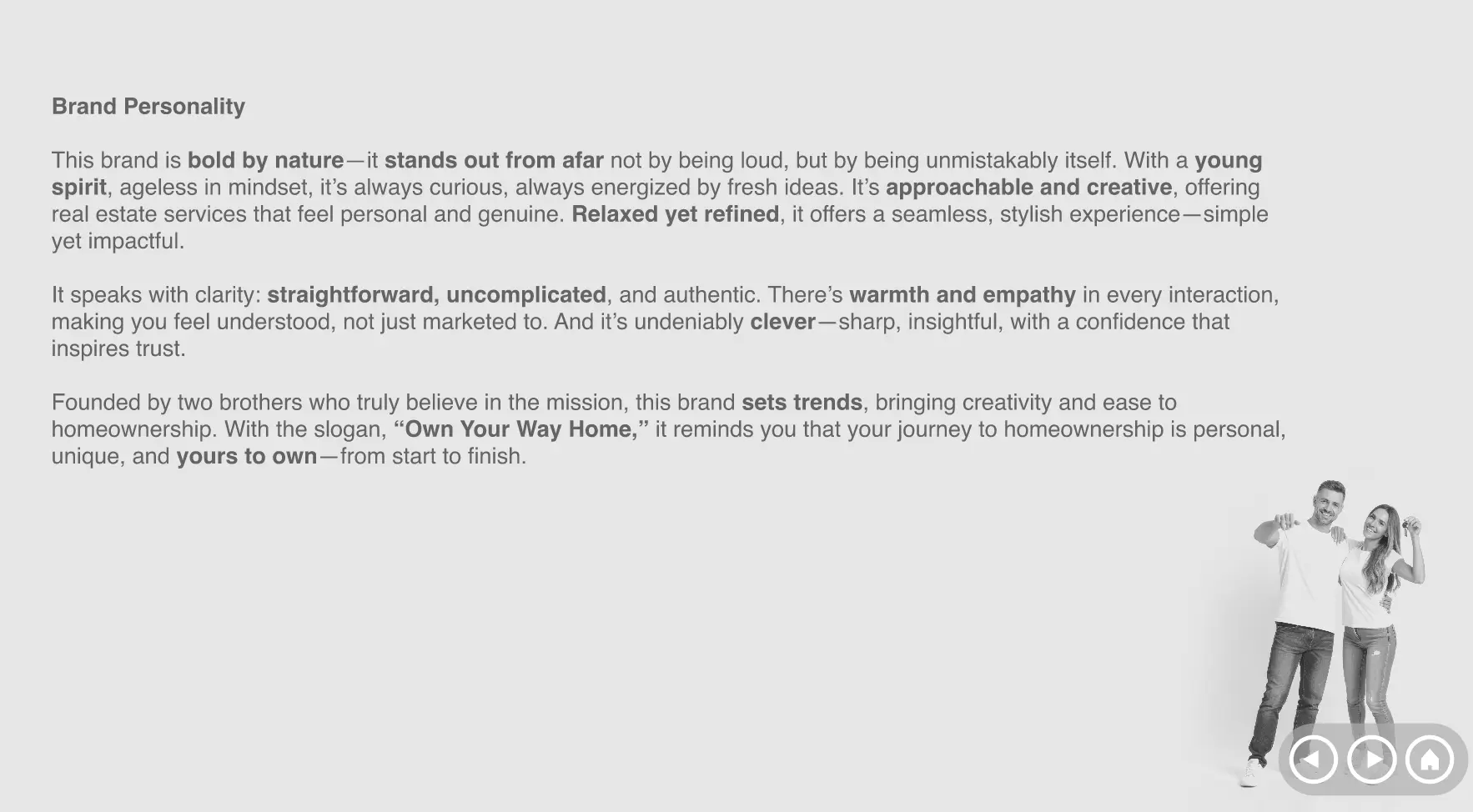 DWNTWN Living · Brand personality · 03