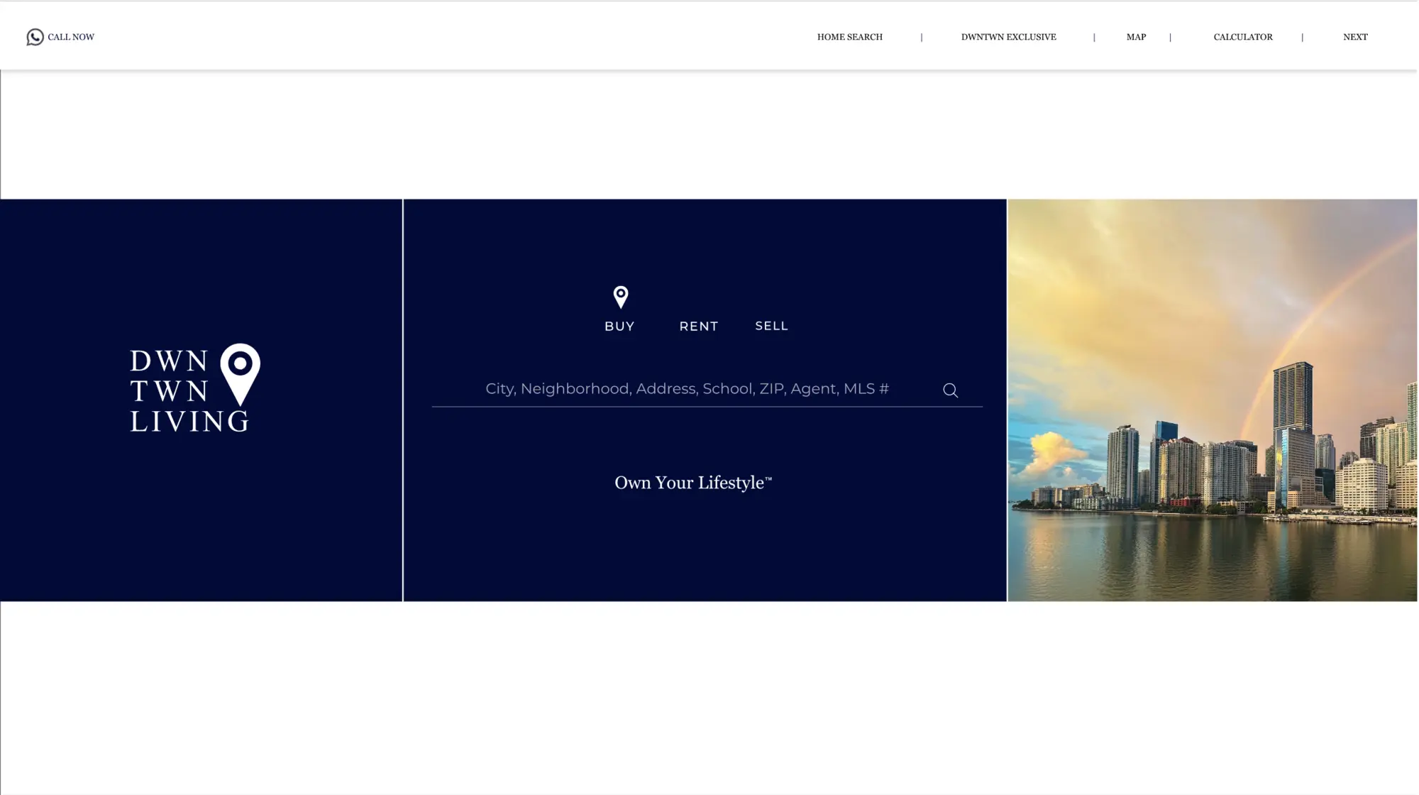 DWNTWN Living · Navy colorway exploration · 06