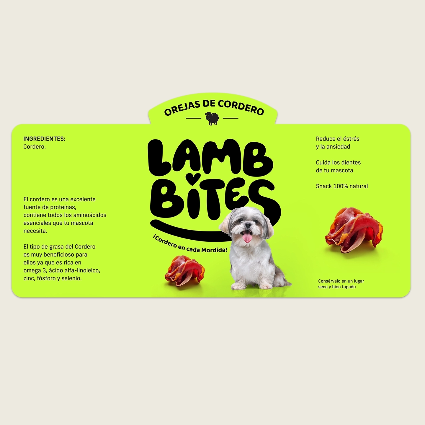 Lamb Bites · Pet Food Branding · 05