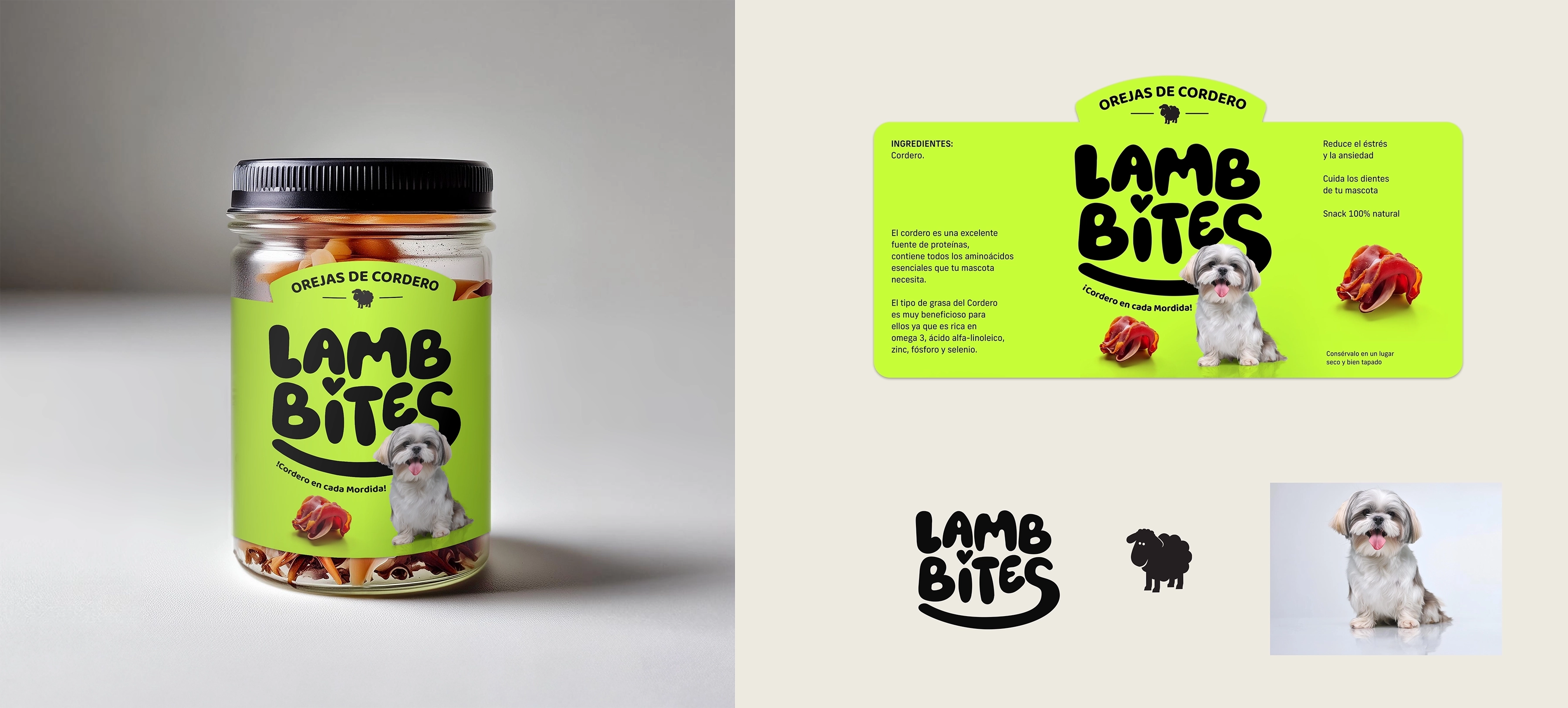 Lamb Bites · Pet Food Branding · 06